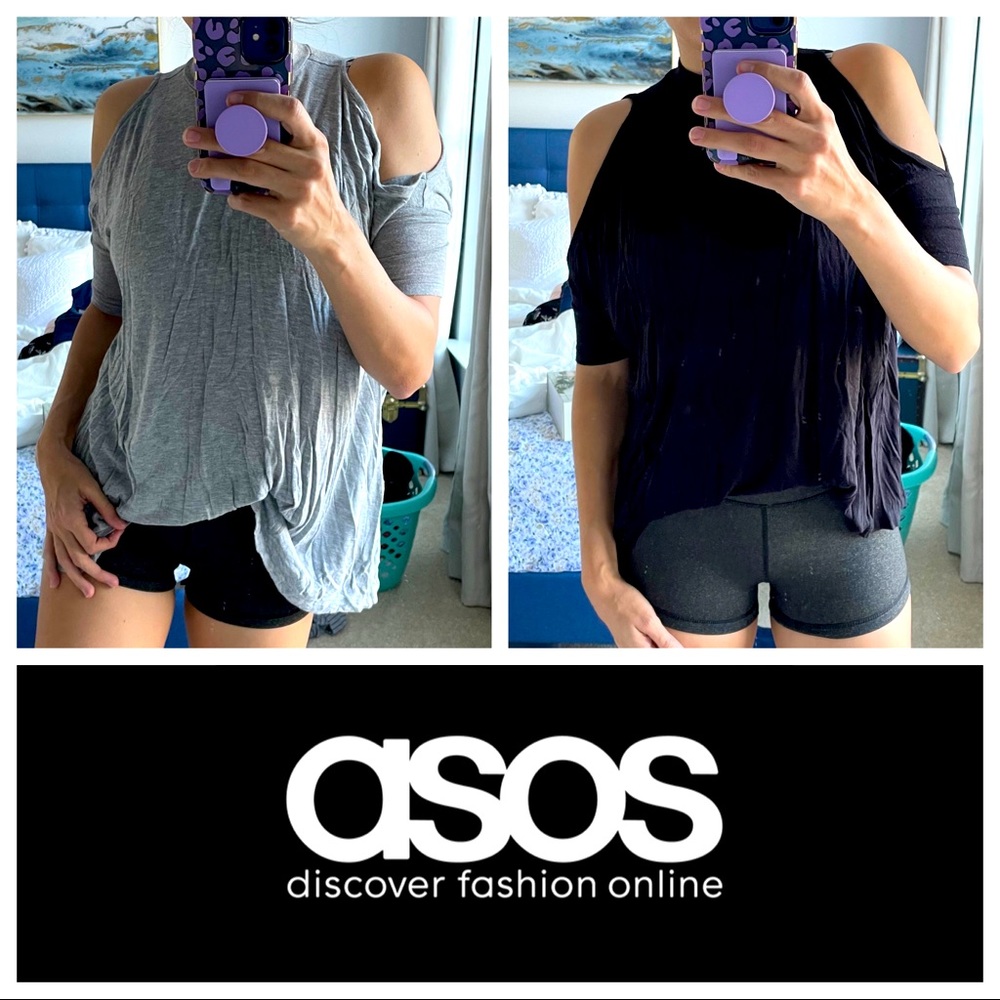 🔴ASOS Cold Shoulder Shirt Bundle - Picture 1 of 10